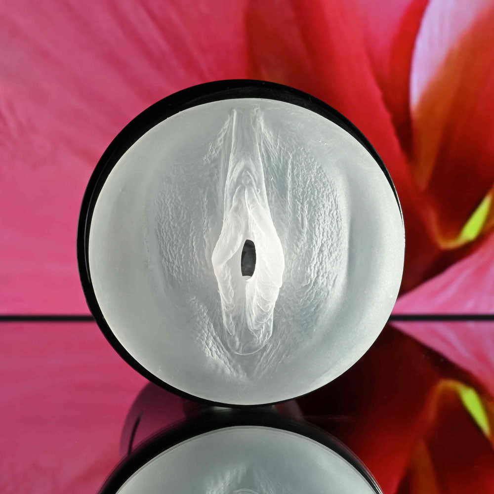 Zero Tolerance HOLD TIGHT - Clear USB Rechargeable Vibrating Vagina Stroker Zero Tolerance