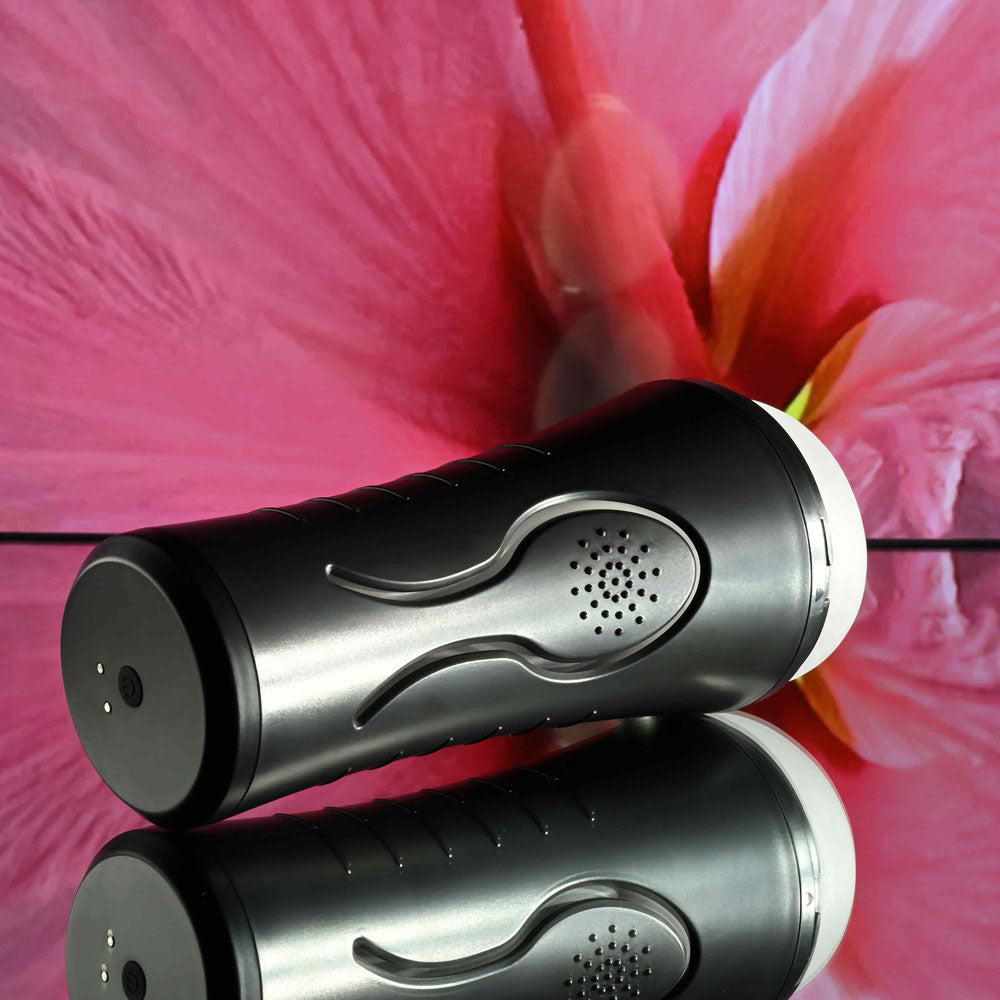 Zero Tolerance HOLD TIGHT - Clear USB Rechargeable Vibrating Vagina Stroker Zero Tolerance