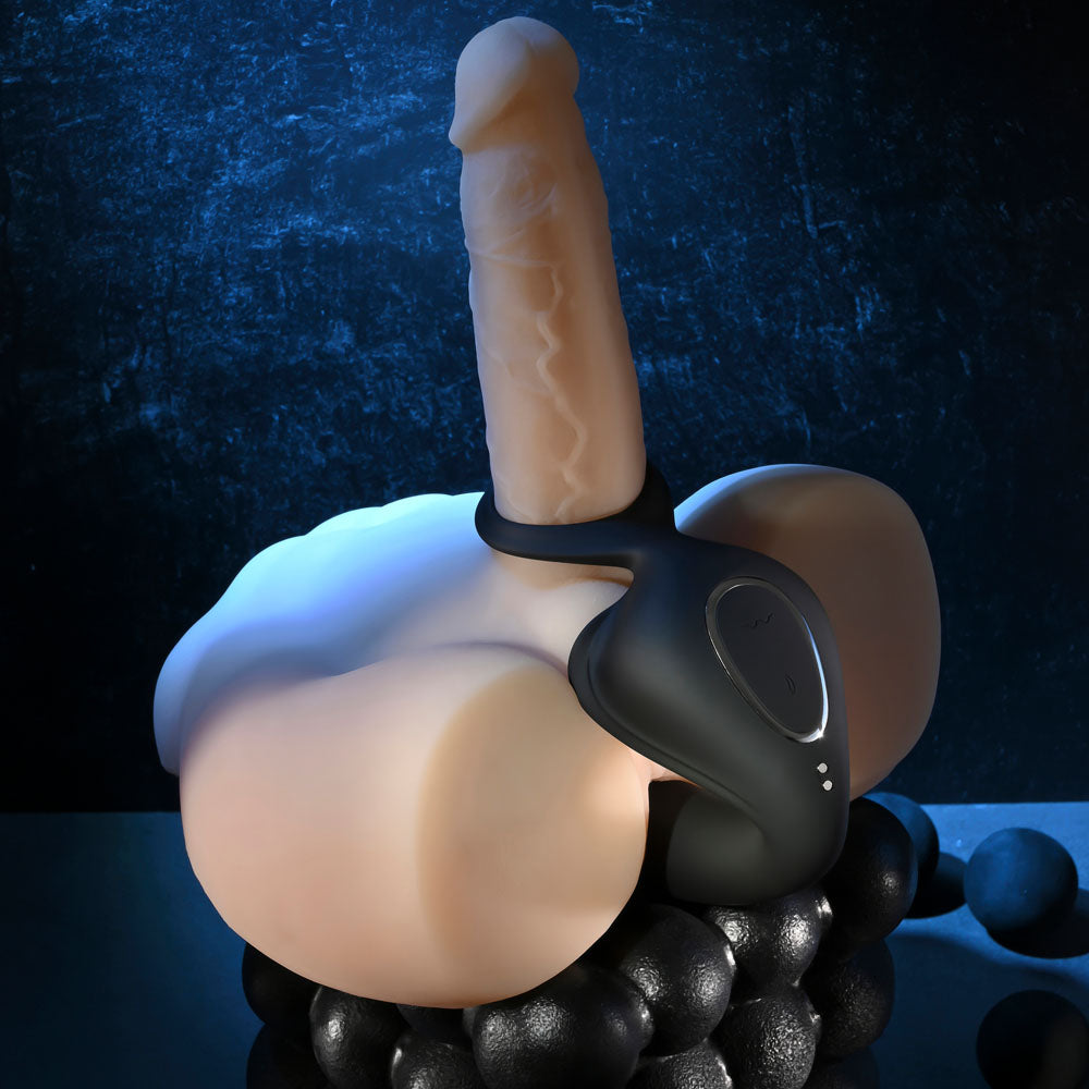 Zero Tolerance BALLIN OUT - Black USB Rechargeable Prostate Massager with Cock Ring and Wireless Remote Zero Tolerance