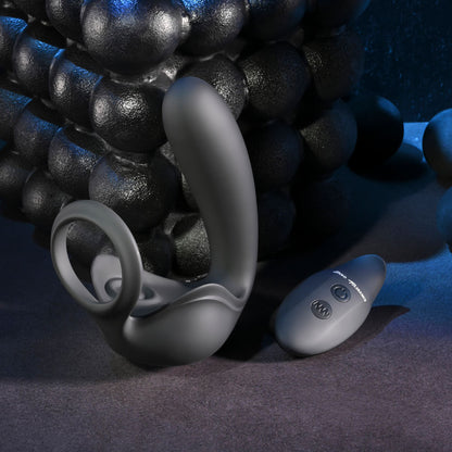 Zero Tolerance BALLIN OUT - Black USB Rechargeable Prostate Massager with Cock Ring and Wireless Remote Zero Tolerance
