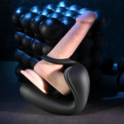 Zero Tolerance BALLIN OUT - Black USB Rechargeable Prostate Massager with Cock Ring and Wireless Remote Zero Tolerance