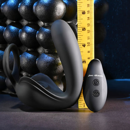 Zero Tolerance BALLIN OUT - Black USB Rechargeable Prostate Massager with Cock Ring and Wireless Remote Zero Tolerance