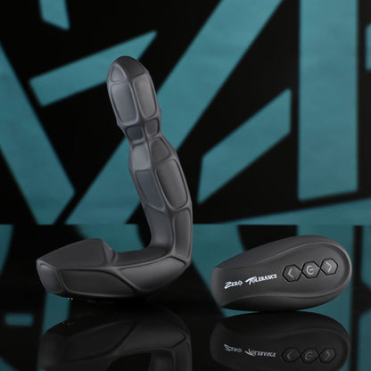 Zero Tolerance MR PROSTATE - Black 12.6 cm USB Rechargeable Prostate Massager with Wireless Remote Zero Tolerance