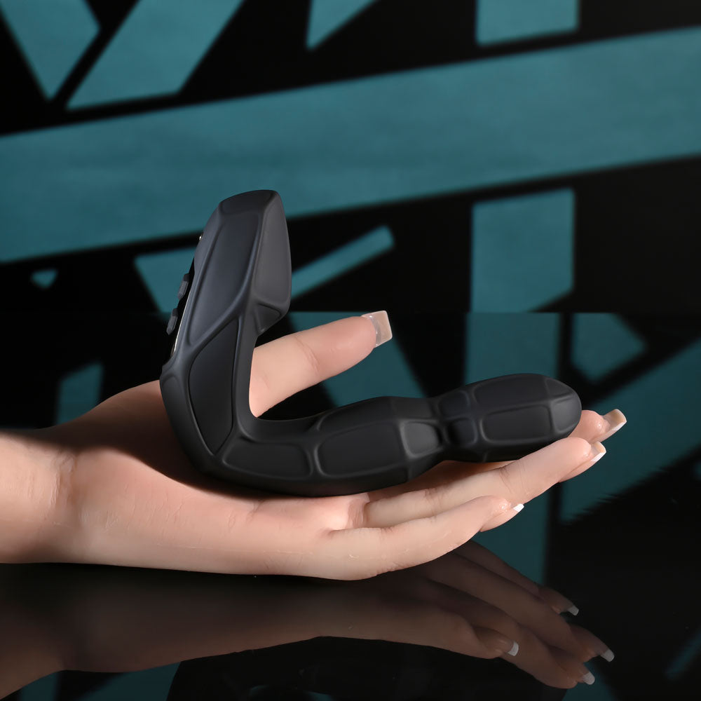 Zero Tolerance MR PROSTATE - Black 12.6 cm USB Rechargeable Prostate Massager with Wireless Remote Zero Tolerance