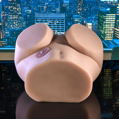 Zero Tolerance LETS GET READY TO RUMBLE - Flesh USB Rechargeable Vibrating Doggy Style Torso Masturbator Zero Tolerance