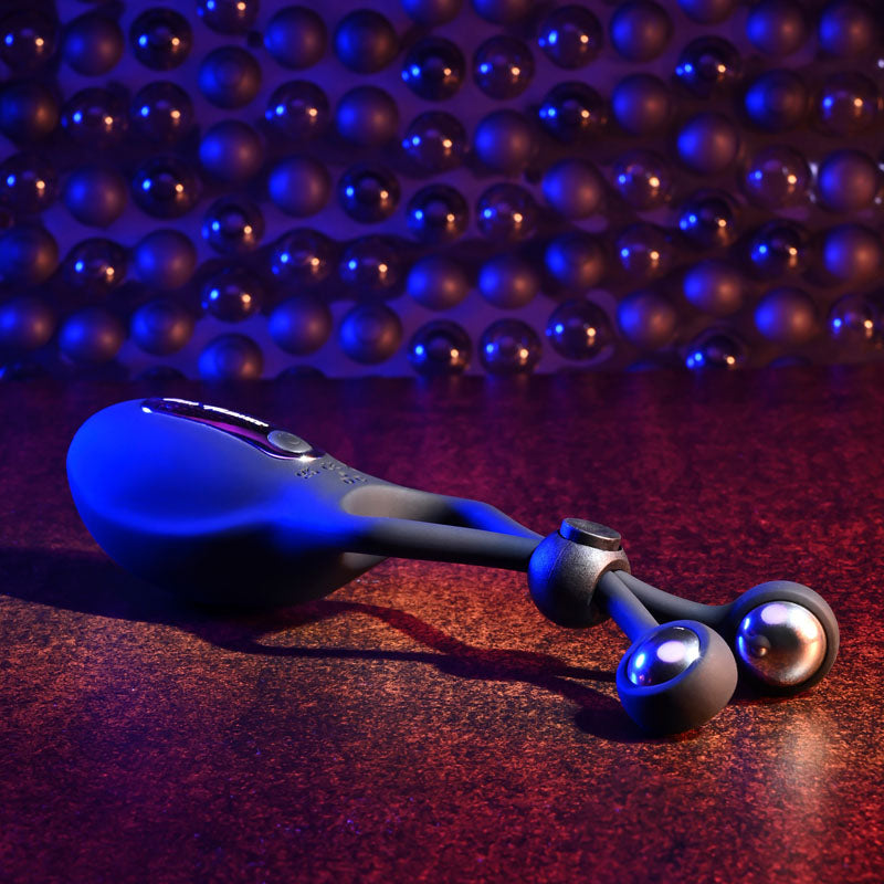 Zero Tolerance THE BIG BANG - Black USB Rechargeable Vibrating Lasso Cock Ring Zero Tolerance