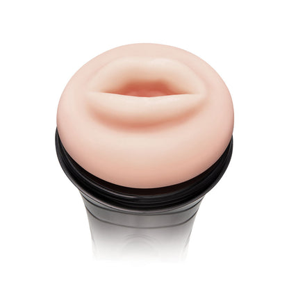 Zolo STROKE OFF Deep Throat BJ - Flesh Mouth Stroker Zolo