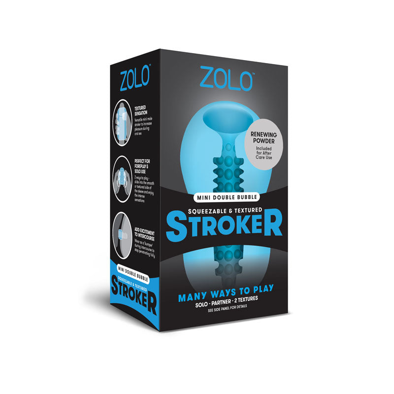 Zolo Mini Double Bubble Stroker - Blue Mini Stroker Zolo