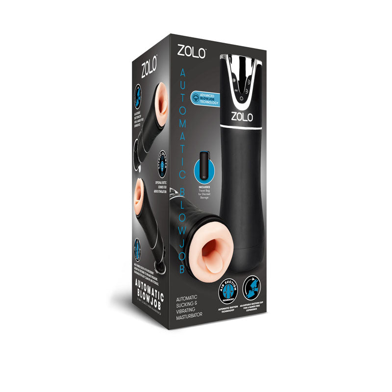 Zolo Automatic Blowjob - USB Rechargeable Auto Masturbator zolo