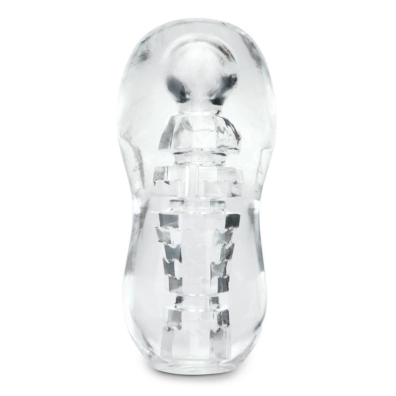 Zolo Gripz - Spinner - Clear Stroker Sleeve Zolo