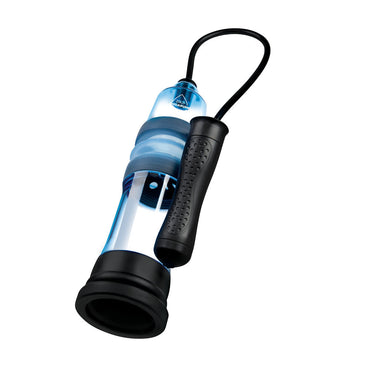 Zolo Aquapump Compact Auto - Blue Auto Water Penis Pump Zolo