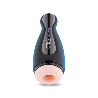 Zolo Blowpin - Flesh USB Rechargeable Auto Sucking and Vibrating Masturbator Zolo