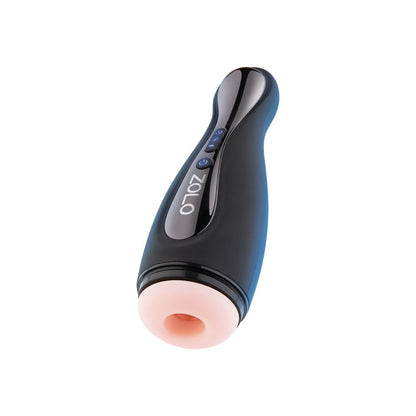 Zolo Blowpin - Flesh USB Rechargeable Auto Sucking and Vibrating Masturbator Zolo