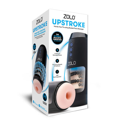 Zolo Upstroke - Flesh USB Rechargeable Auto Thrusting Masturbator Zolo