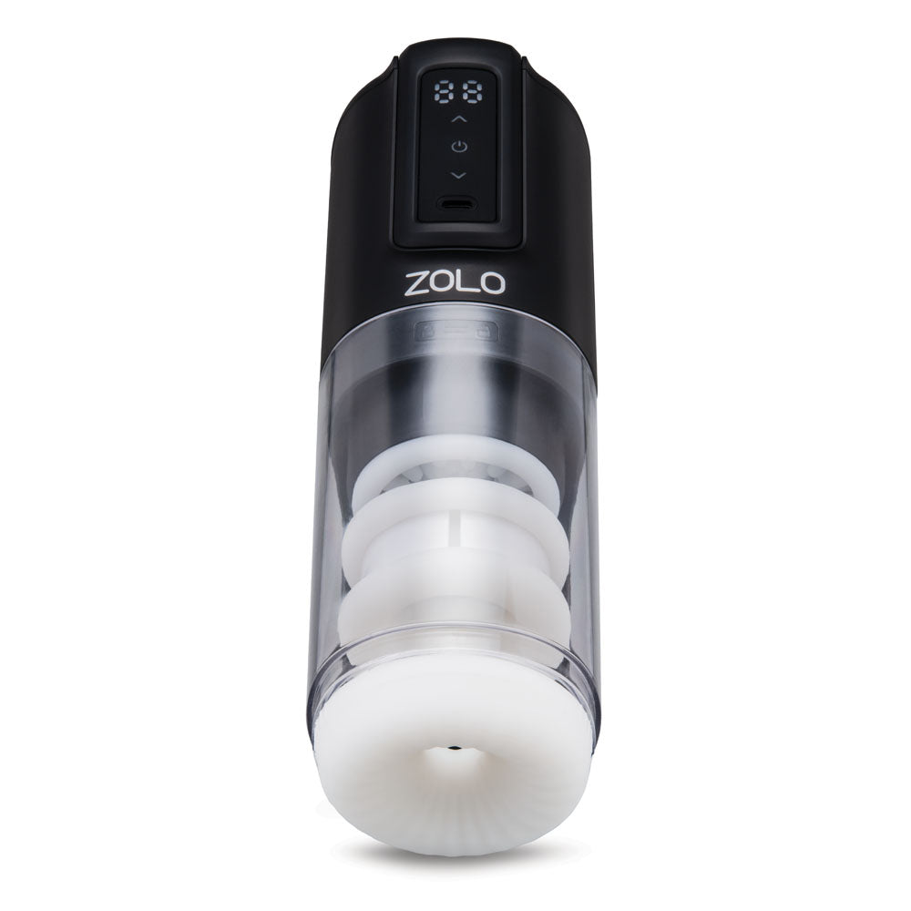 Zolo HAWK TUAH Ultimate BJ Stroker - USB Rechargeable Thrusting & Rotating Auto Stroker Zolo