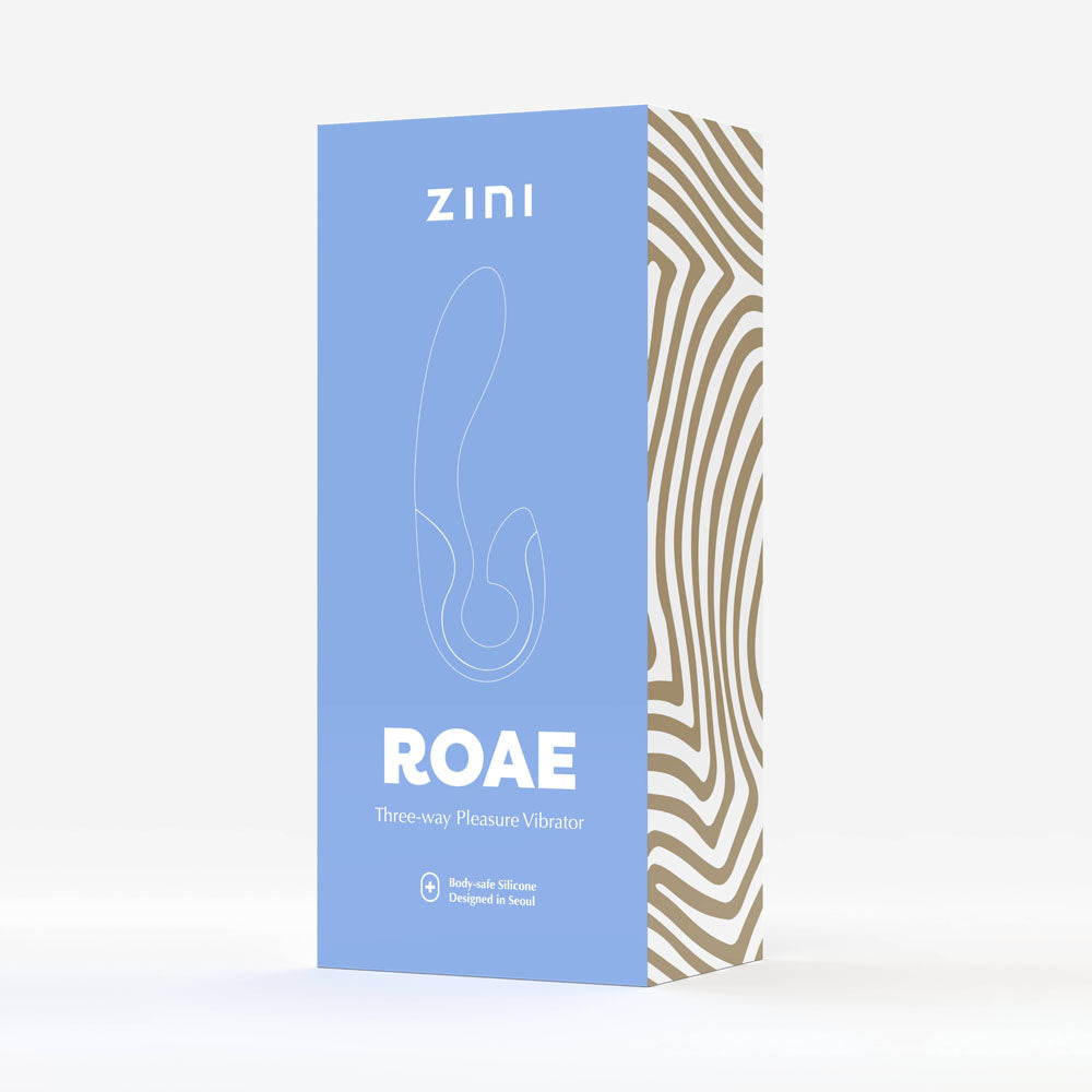 Zini Roae - Pink - Pink 19.5 cm USB Rechargeable Vibrator Zini