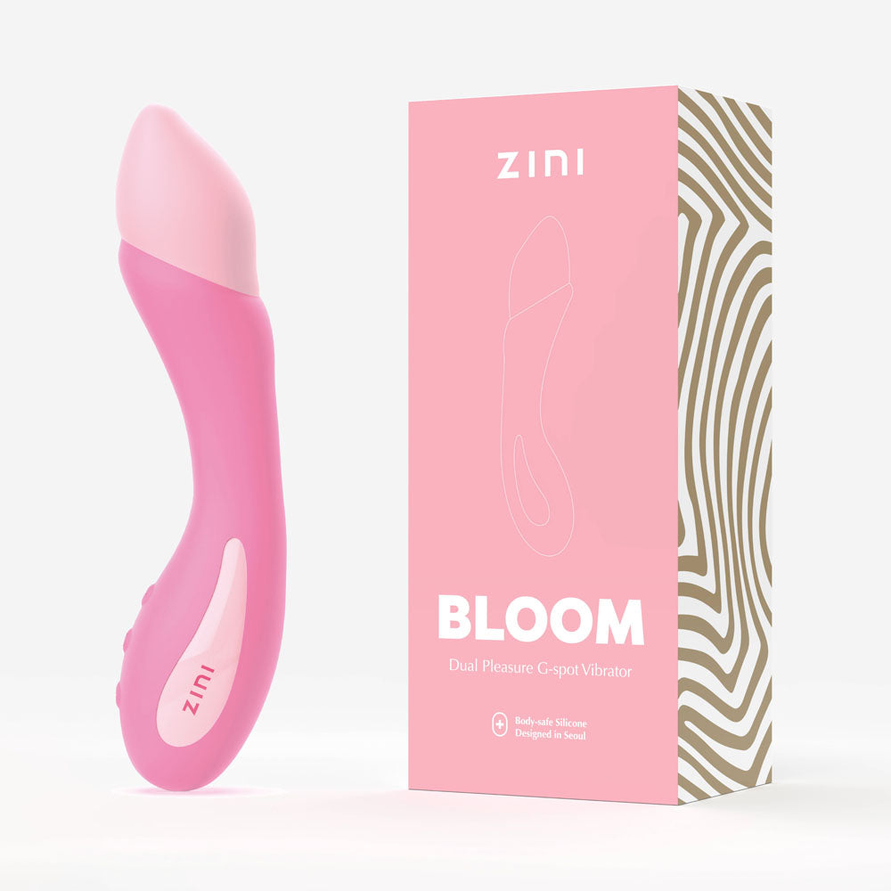 Zini Bloom - Cherry Blossom 18.2 cm USB Rechargeable Vibrator Zini