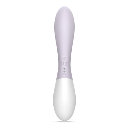 Zini Dew - Purple Hydrangea 20 cm USB Rechargeable Rabbit Vibrator Zini
