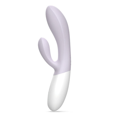 Zini Dew - Purple Hydrangea 20 cm USB Rechargeable Rabbit Vibrator Zini