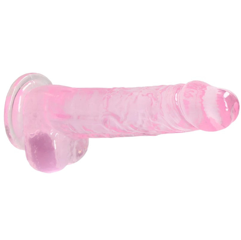 RealRock 8'' Realistic Dildo With Balls  - Club X
