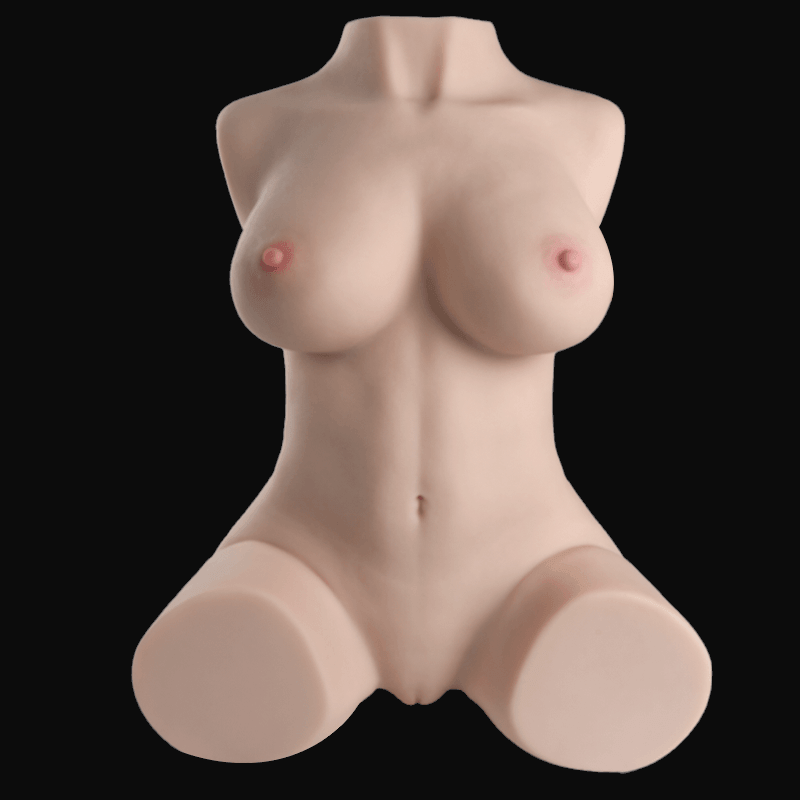 Adriana : 42lb Timeless Silhouette Suction Sex Doll Torso front view