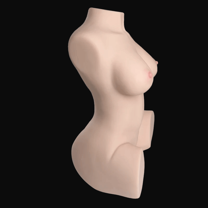 Adriana : 42lb Timeless Silhouette Suction Sex Doll Torso right view