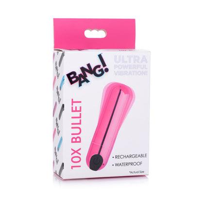 Bang! 10X Vibrating Metallic Bullet Default Title - Club X