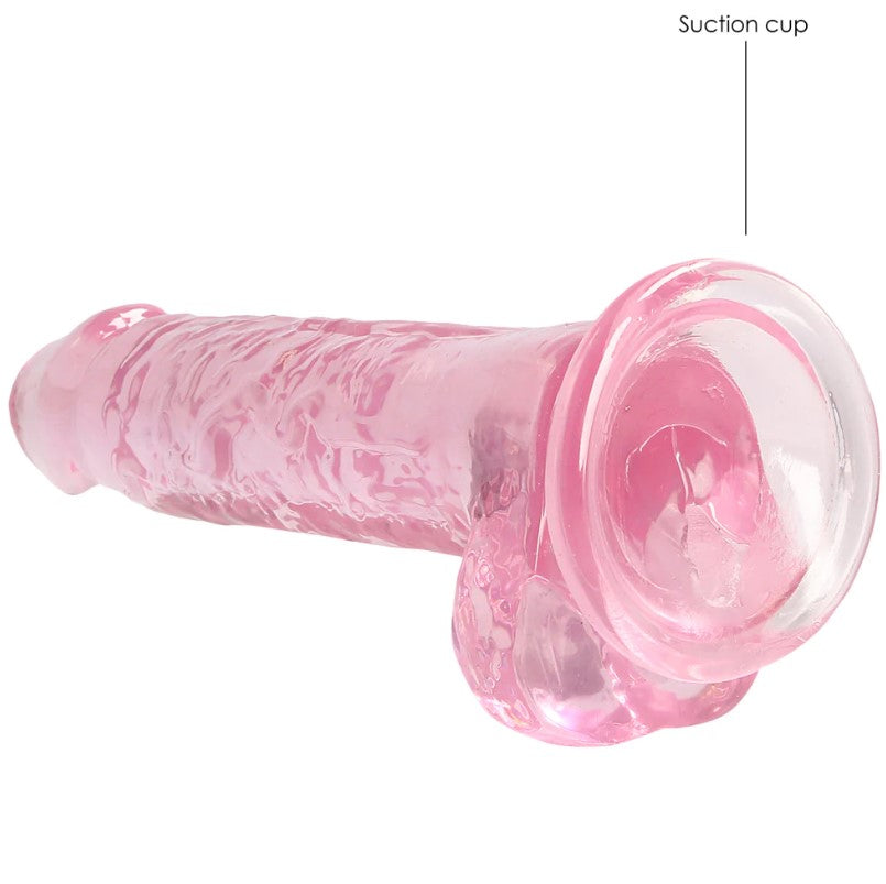 RealRock 7'' Realistic Dildo With Balls  - Club X