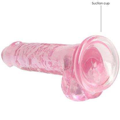 RealRock 7'' Realistic Dildo With Balls  - Club X