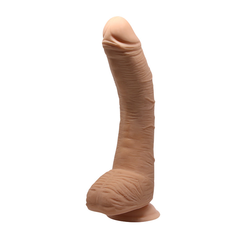 Beautiful Encounter Alex 11'' G-Spot Curved with Suction Base Dildo - Club X