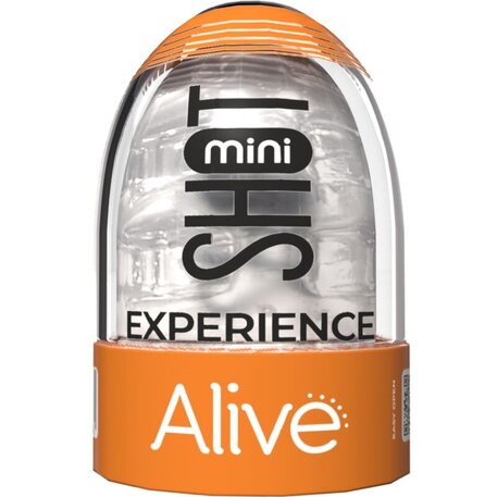 Alive Mini Shot Masturbator Transparent Shots