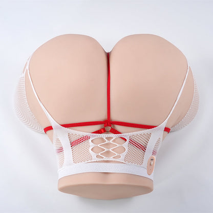 Amber sex doll torso rear view
