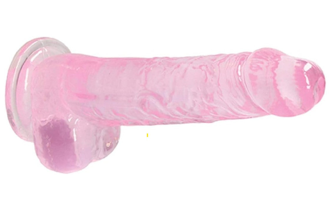 RealRock 6'' Realistic Dildo With Balls  - Club X