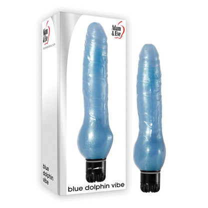 Adam & Eve Blue Dolphin Vibe - Blue 21.6 cm (8.5'') Vibrator Adam & Eve