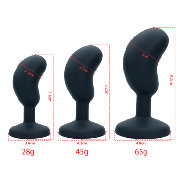 Magic Touch Fun Lil' Beanies Butt Plug Black Magic Touch Fun