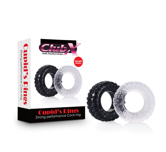 Magic Touch Fun Cupids Rings 2 Pack  - Club X