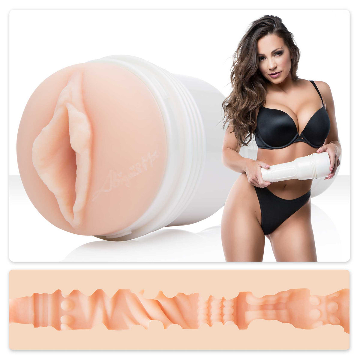 Fleshlight Girls Abigail Mac Lush SuperSkin masturbator stroker - ClubX Australia