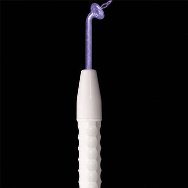 KinkLab Neon Wand Electrosex Kit - Purple E-Stim Kit - 5 Piece Set  - Club X