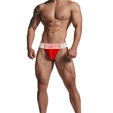 Club Jox Superior Red with White Line Jockstrap - Club X