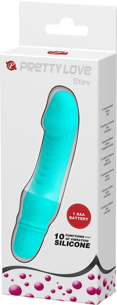 Pretty Love Stev Vibrator - Blue  - Club X