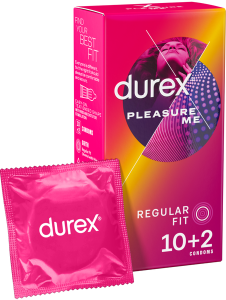 Durex Pleasure Me Condoms 10 Pack  - Club X