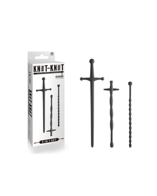 Excellent Power Knot-Knot Silicone Urethral Sounds Set Excellent Power