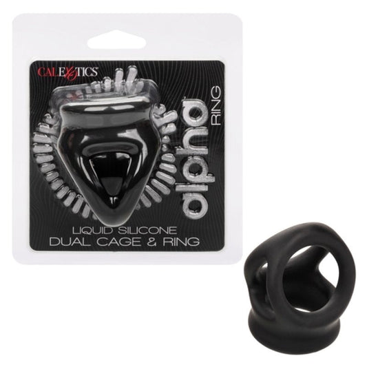 Alpha Liquid Silicone Dual Cage & Ring Calexotics