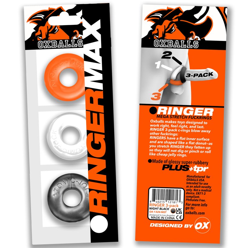 Oxballs Ringer Max 3-pack Hazzard OXBalls