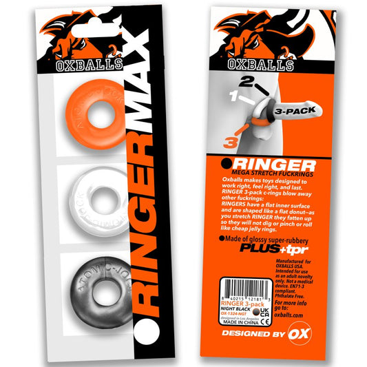 Oxballs Ringer Max 3-pack Hazzard OXBalls