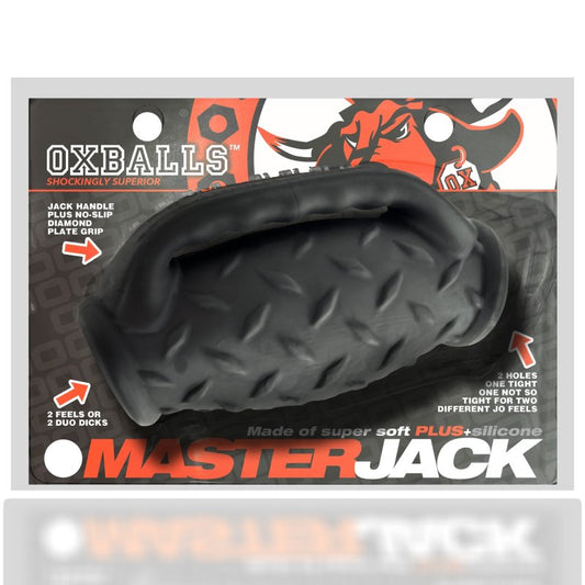 Oxballs Masterjack double penetration Jo Black Ice Masturbator OXBalls