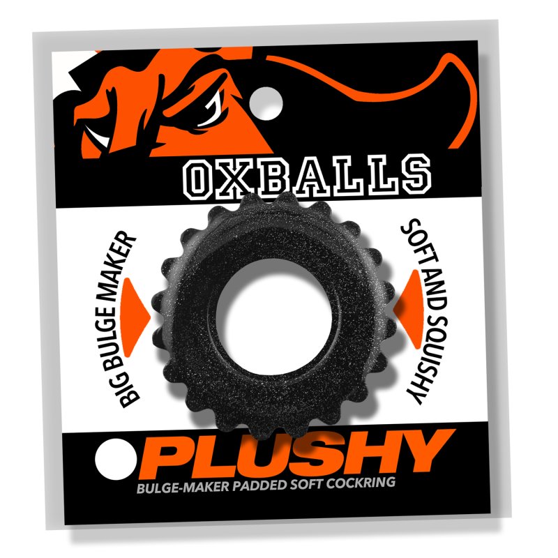 Oxballs Plushy single ring Black Mica OXBalls