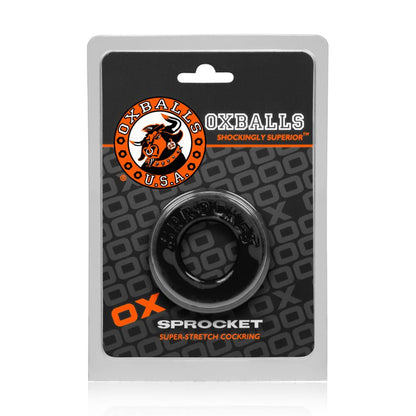 Sprocket Cockring Black OxBalls
