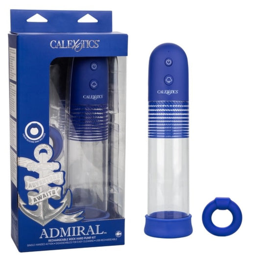 Calexotics Admiral Rechargeable Rock Hard Pump Kit Calexotics
