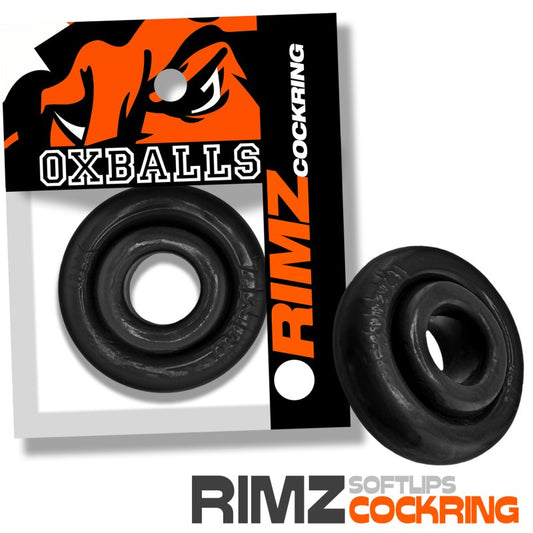Oxballs Rimz single ring Black OXBalls